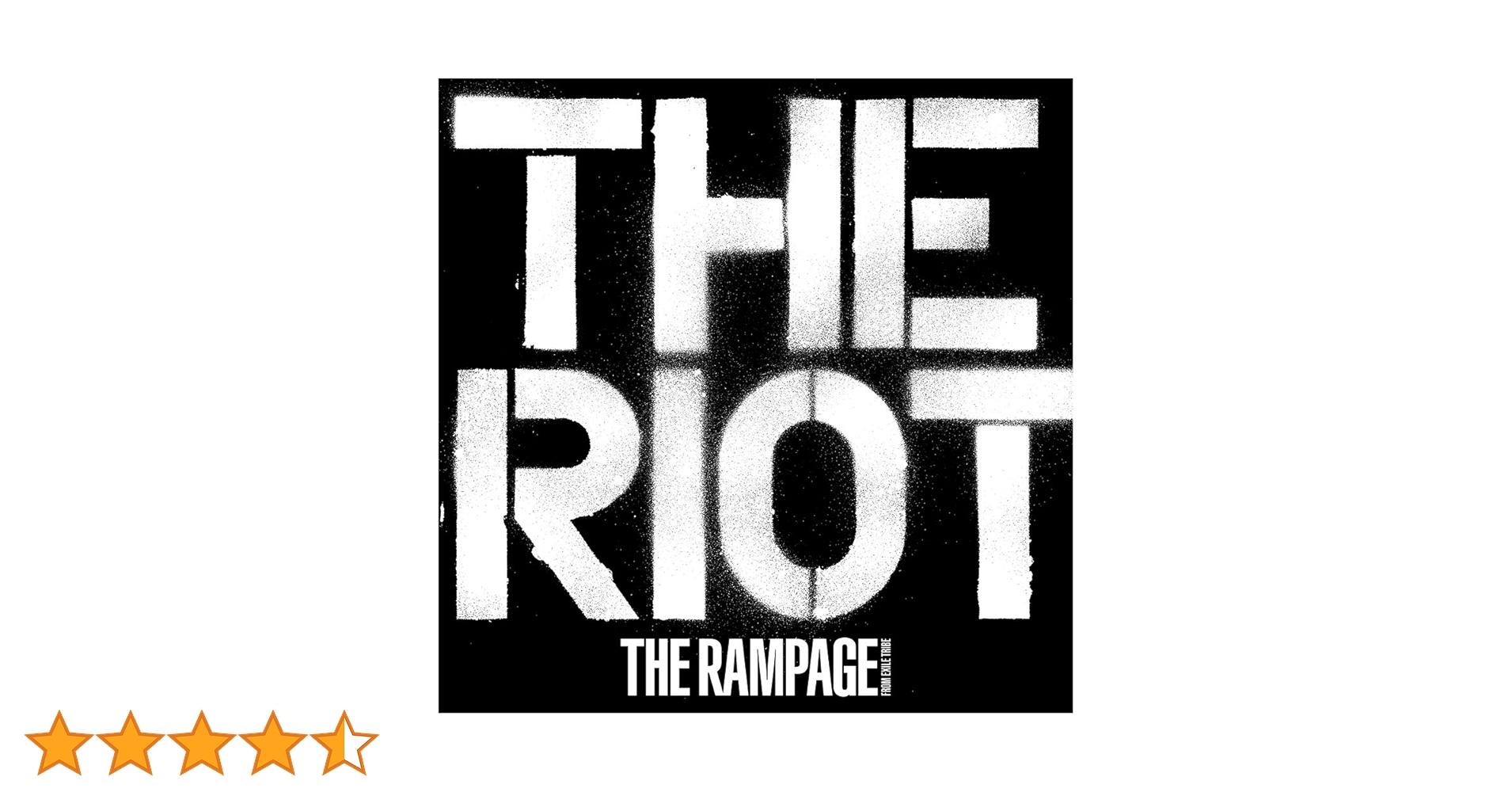 THE RAMPAGE THE RIOT 初回限定盤 THE RAMPAGE from EXILE TRIBE 2nd Album 「THE RIOT」 2019/10